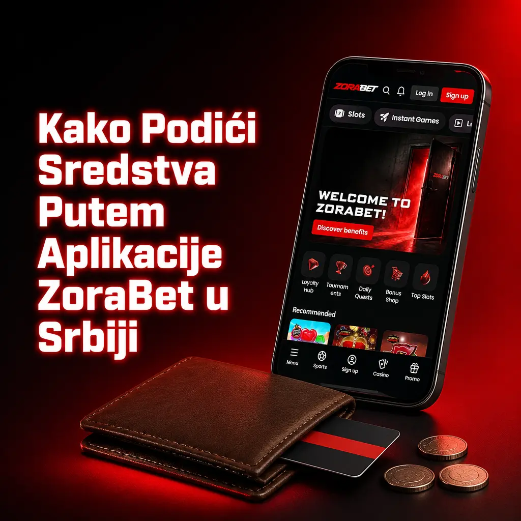 Podizanje sredstava putem ZoraBet aplikacije u Srbiji koristeći Revolut ili kripto metode