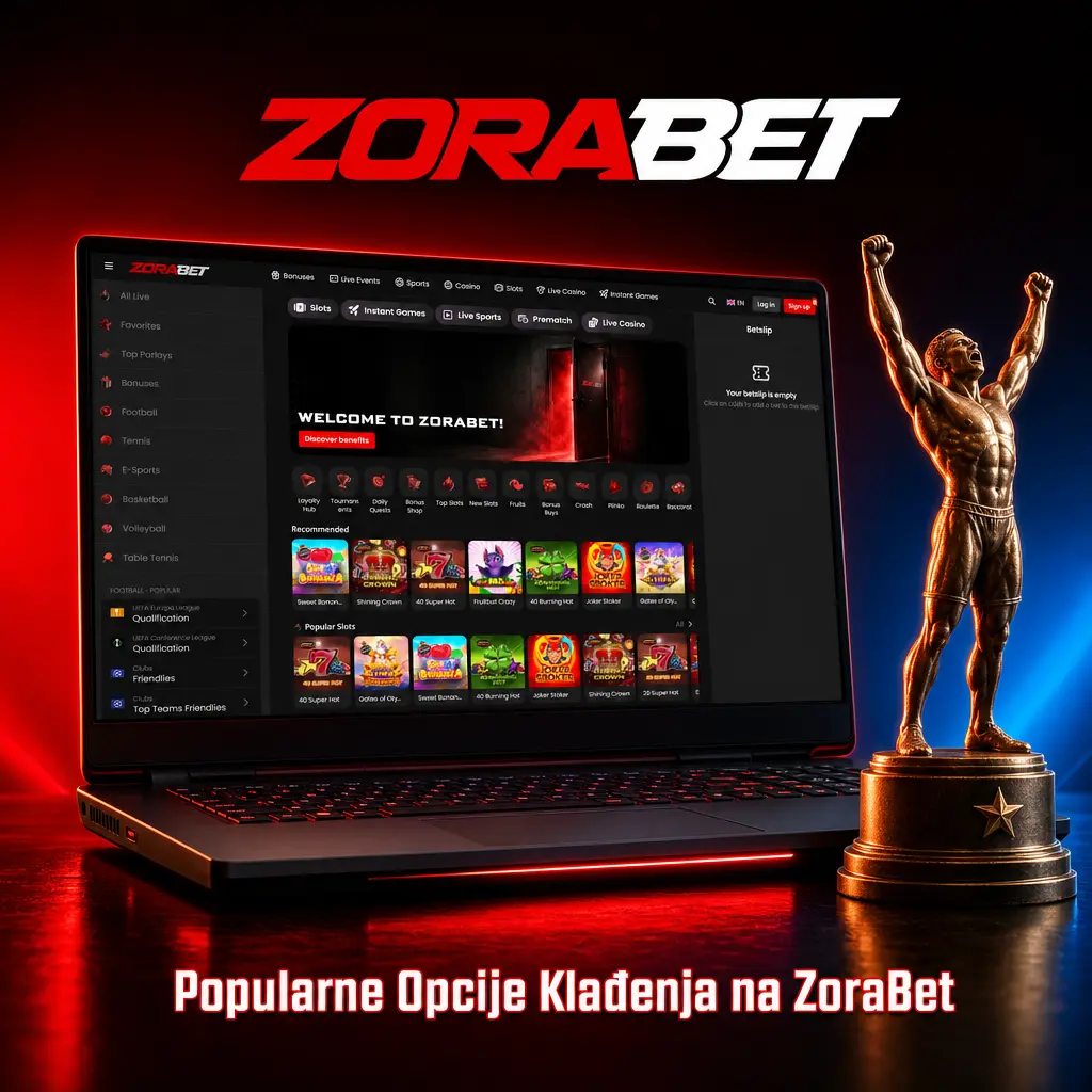 ZoraBet opcije klađenja: live oklade, pre meča i kombinovani listići za sportska tržišta